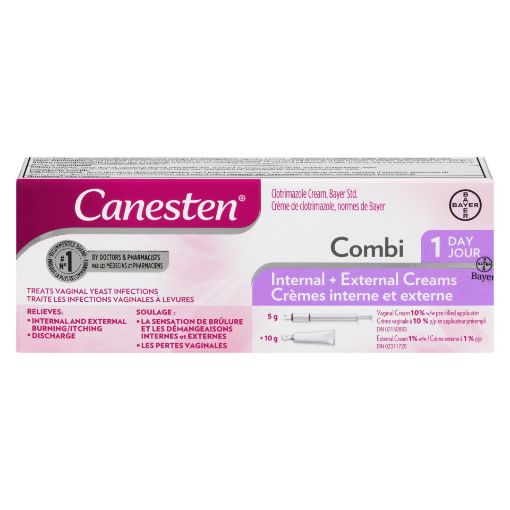 Picture of CANESTEN 1-DAY CREAM COMBI-PAK
