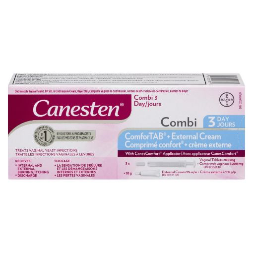 Picture of CANESTEN 3-DAY COMBI-PAK