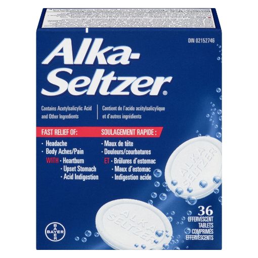 Picture of ALKA SELTZER TABLET 324MG 36S