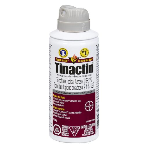 Picture of TINACTIN ANTIFUNGAL POWDER AEROSOL 100GR