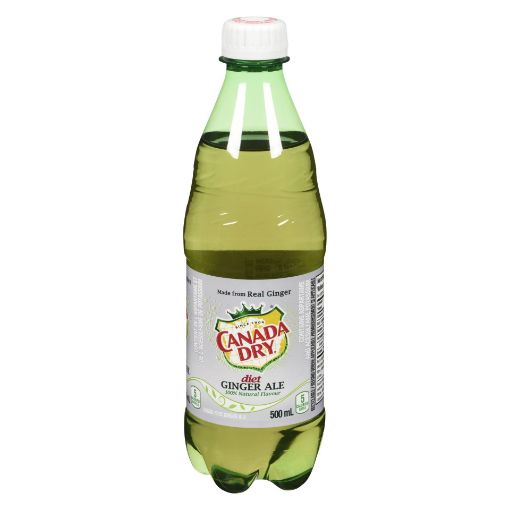 Picture of CANADA DRY DIET GINGER ALE 500ML