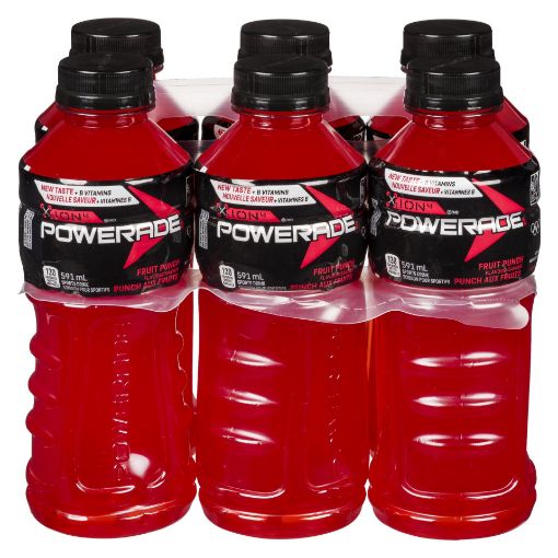 Picture of POWERADE - ASSORTED 6X591ML