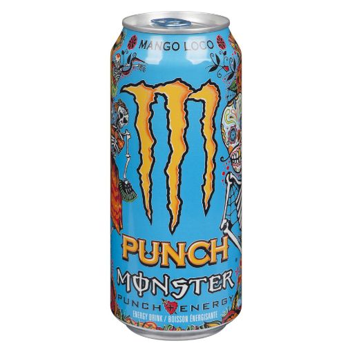 Picture of MONSTER ENERGY DRINK - MANGO LOCO 4X473ML