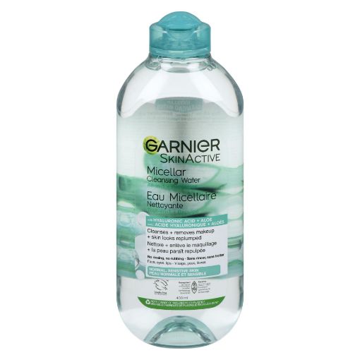 Picture of GARNIER MICELLAR WATER WITH HYALURONIC ALOE 400ML
