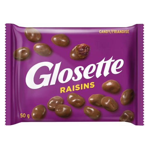 Picture of GLOSETTE RAISINS SINGLE BAR 50GR