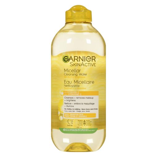 Picture of GARNIER MICELLAR WATER - BRIGHT VIT-C 400ML                                