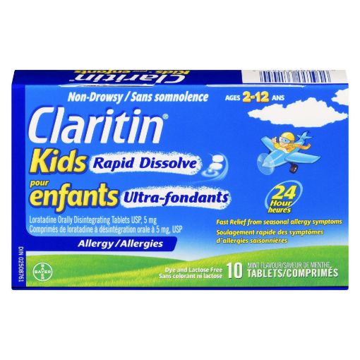 Picture of CLARITIN KIDS RAPID DISSOLVE 10S