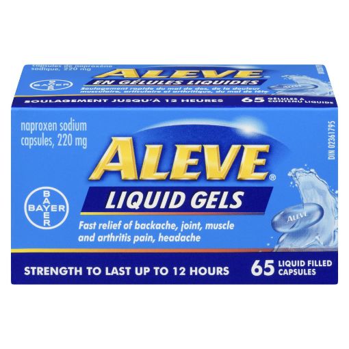 Picture of ALEVE LIQUID GELS 65S