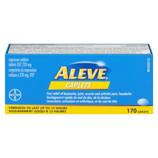 Picture of ALEVE NAPROXEN SODIUM CAPLETS 170S