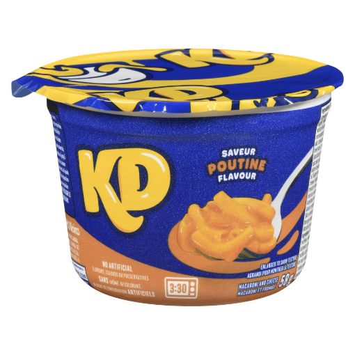 Picture of KRAFT DINNER MACARONI AND CHEESE - POUTINE 58GR