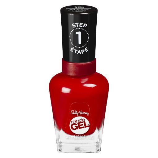 Picture of SALLY HANSEN MIRACLE GEL - RED BETWEEN THE LINES