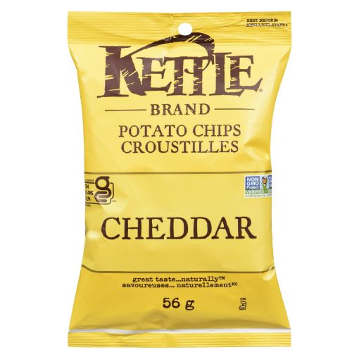 Picture of KETTLE POTATO CHIPS - CHEDDAR 56GR
