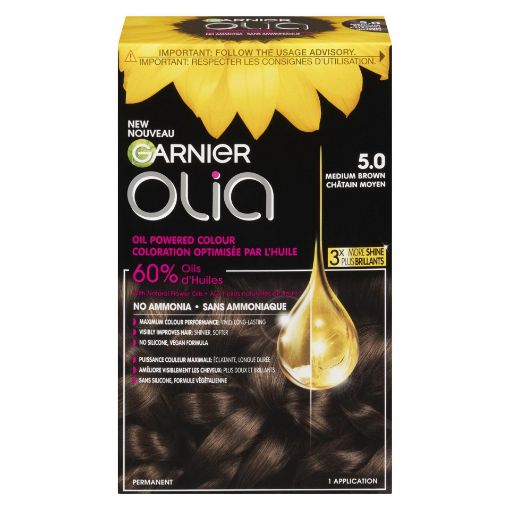 Picture of GARNIER OLIA HAIR COLOUR - MEDIUM BROWN #5