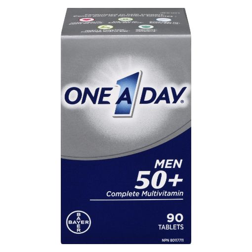 Picture of ONE A DAY COMPLETE MULTIVITAMIN - MENS 50+ TABS 90S