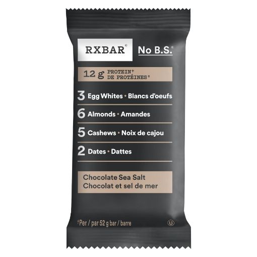 Picture of RXBAR PROTEIN BAR - CHOCOLATE SEA SALT 52GR