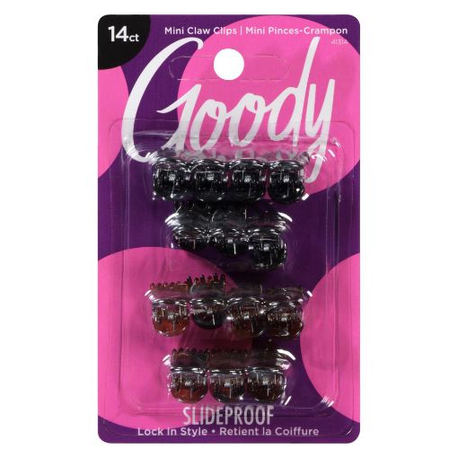 Picture of GOODY MICRO MINI CLIPS - BROWN/BLACK 14S