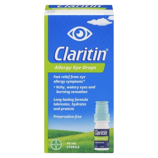 Picture of CLARITIN ALLERGY RELIEF EYE DROPS 10ML