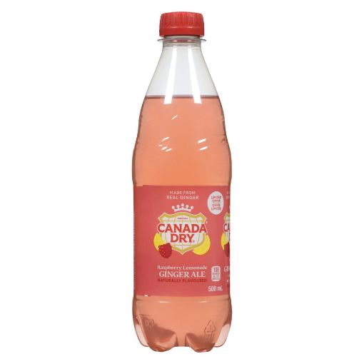 Picture of CANADA DRY RASPBERRY LEMONADE ALE 500ML
