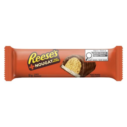 Picture of REESES NOUGAT SINGLE BAR 51GR