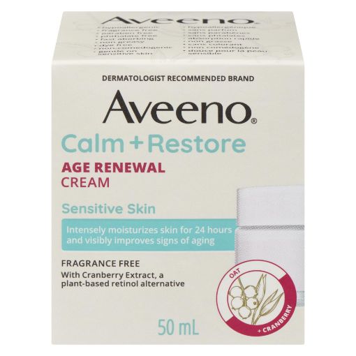 Picture of AVEENO CALM + RESTORE AGE RENEWAL CREAM 50ML