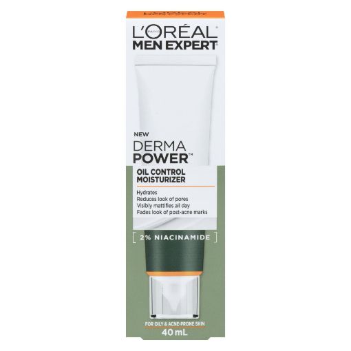 Picture of LOREAL MEN DERMA CONTROL MOISTURIZER - SPF30 40ML