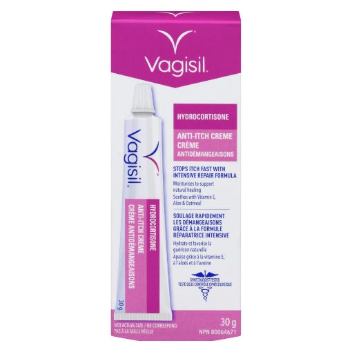 Picture of VAGISIL CREAM - HYDROCORTISONE 30GR                                        