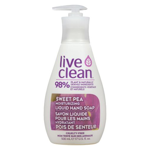 Picture of LIVE CLEAN LIQUID SOAP - SWEET PEA 500ML                                   