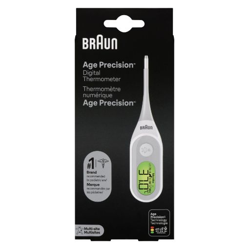 Picture of BRAUN AGE PRECISION DIGITAL STICK THERMOMETER PRT2000                      