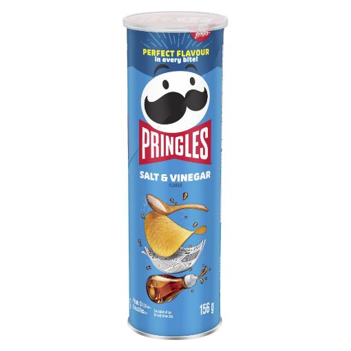 Picture of PRINGLES CHIPS - SALT and VINEGAR 156GR