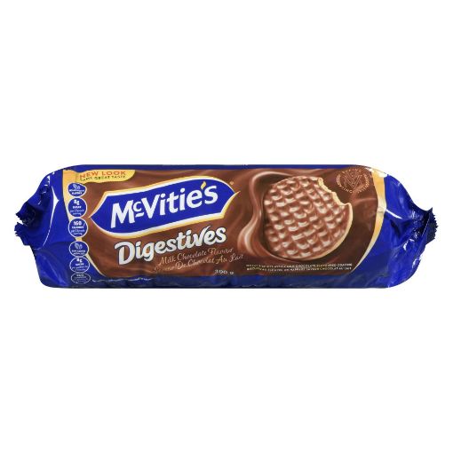 Picture of MCVITIES DIGESTIVE BISCUITS - MILK CHOCOLATE  300GR