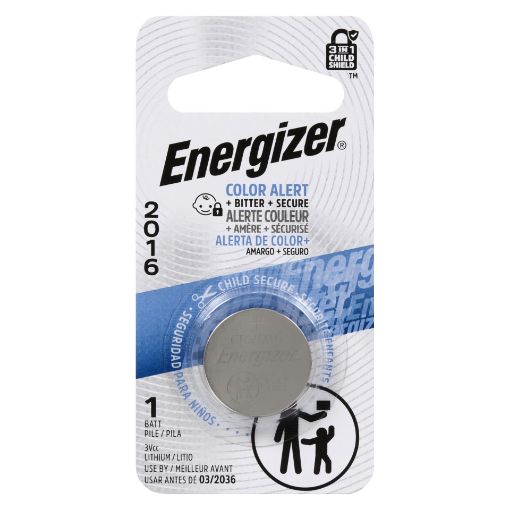 Picture of ENERGIZER 3V - LITHIUM 2016 BATTERY
