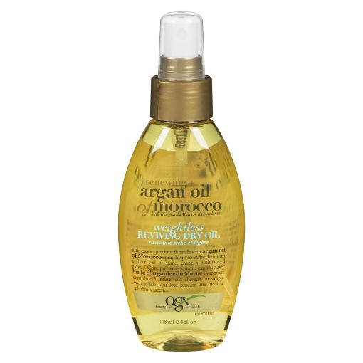 Picture of OGX MOROCCAN ARGAN WEIGHTLESS HEALING DRY RENEWING OIL 118ML