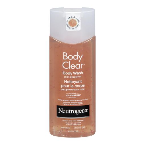 Picture of NEUTROGENA OIL FREE BODY WASH - PINK GRAPEFRUIT 250ML