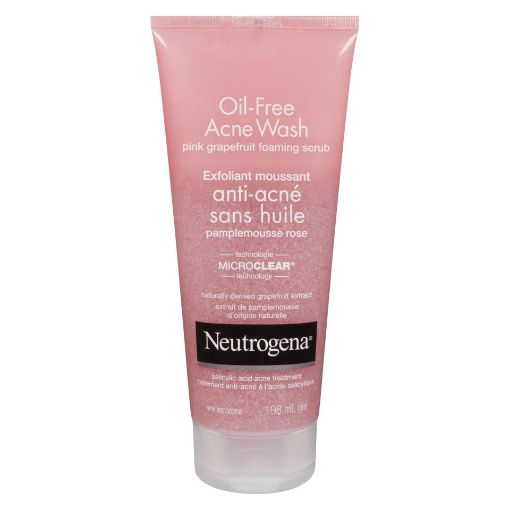 Picture of NEUTROGENA OIL FREE ACNE WASH GRAPEFRUIT SCRUB 198ML                       