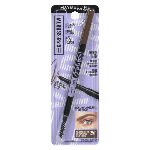 Picture of MAYBELLINE BROW ULTRA SLIM EYEBROW PENCIL - MEDIUM BROWN 0.6GR             
