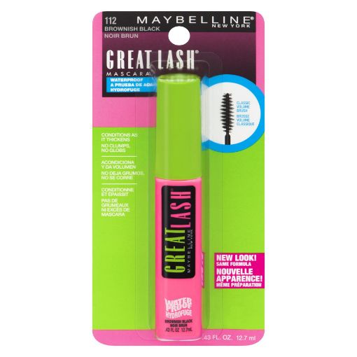 Picture of MAYBELLINE GREAT LASH MASCARA - BROWN BLACK - WATERPROOF                   