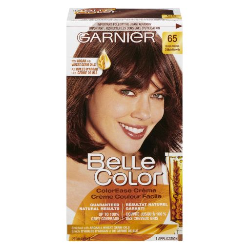 Picture of GARNIER BELLE COLOR HAIR COLOUR - CHESTNUT BROWN #65                       
