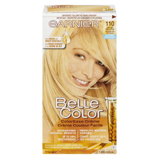 Picture of GARNIER BELLE COLOR HAIR COLOUR - EXTRA LIGHT NATURAL BLONDE #110          