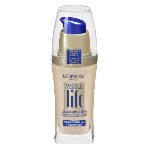 Picture of LOREAL VISIBLE LIFT SERUM ABSOLUTE FOUNDATION - SOFT IVORY - SPF15 30ML    