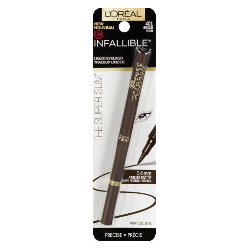 Picture of LOREAL INFALLIBLE SUPER SLIM LIQUID EYELNER - BROWN 401 1.5ML              