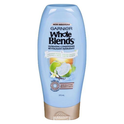 Picture of GARNIER WHOLE BLENDS CONDITIONER - COCO VANILLA 370ML                      