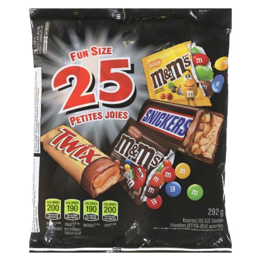 Picture of MARS/MandMS/MC/TWIX/SNICKERS HALLOWEEN - VARIETY PACK 25S 292GR