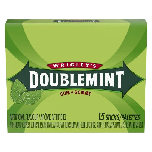 Picture of WRIGLEYS 5 GUM DOUBLEMINT 15S                                              