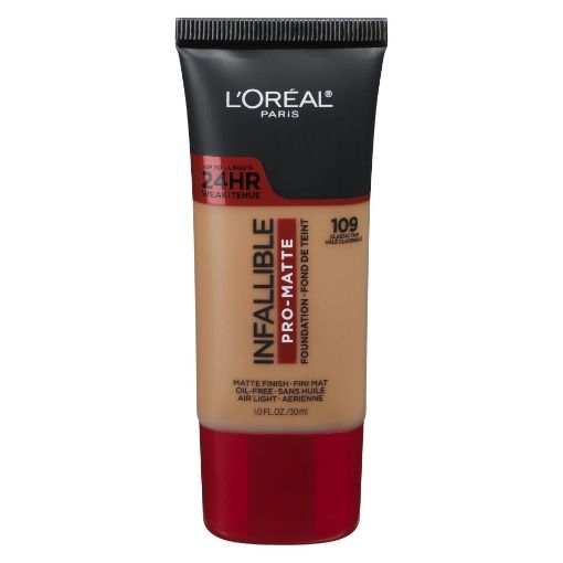 Picture of LOREAL INFALLIBLE PRO-MATTE FOUNDATION - TAN 109 30ML                      