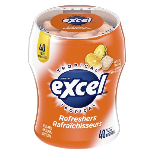 Picture of EXCEL  REFRESHERS TROPICAL 40PC 6S