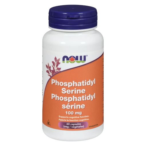 Picture of NOW PHOSPHATIDYL SERINE - SUPPORTS COGNITIVE FUNCTION 100MG 60S