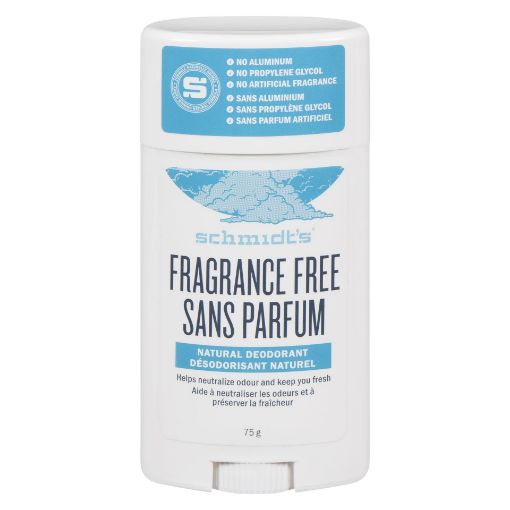 Picture of SCHMIDTS FRAGRANCE FREE DEODORANT STICK 75GR