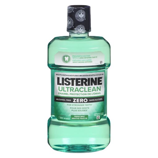 Picture of LISTERINE ULTRA CLEAN MOUTHWASH - ENAMEL PROTECTION ZERO 1LT               