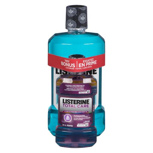 Picture of LISTERINE MOUTHWASH COOL MINT W/BONUS TOTAL CARE ZERO 250ML 1LT            