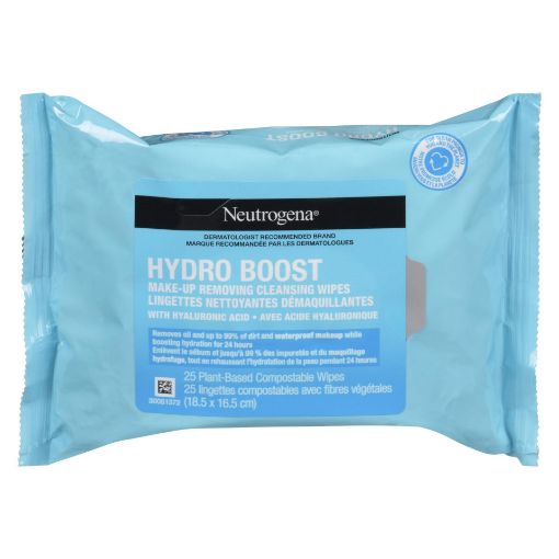 Picture of NEUTROGENA HYDRO BOOST CLEANSING TOWELETTES 25S